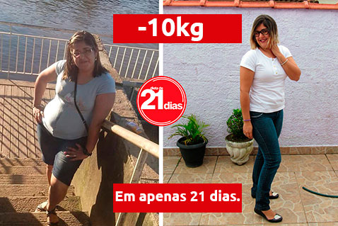 Dieta de 21 dias: antes e depois
