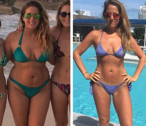 Dieta fácil de 17 dias: antes e depois