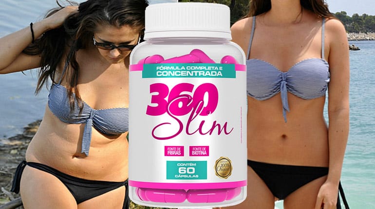 360 Slim funciona? Capsulas naturais para emagrecer