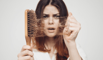 Queda de cabelo feminino