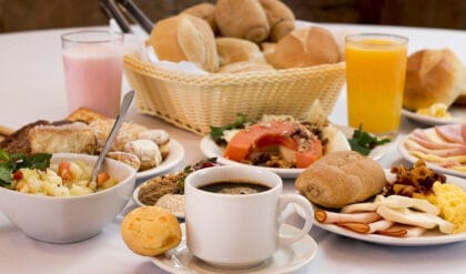 Café da manhã saudável