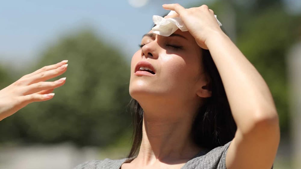 Cuidados no calor